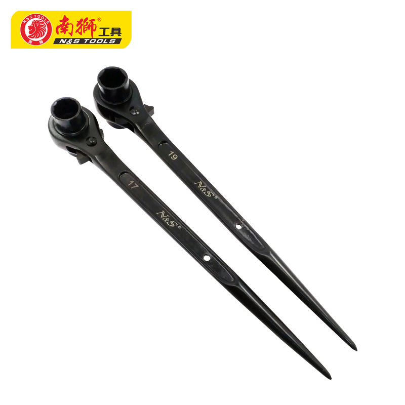 南狮棘轮尖尾板手两用扳手双头五金工具手动工具维修工具