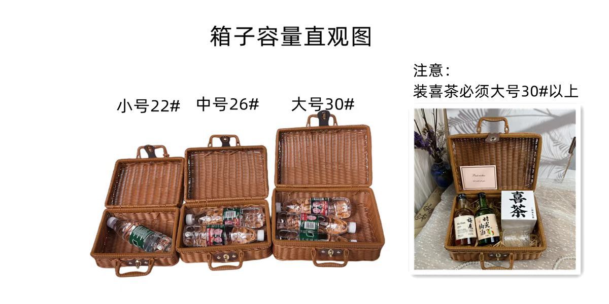 箱子容量对比图