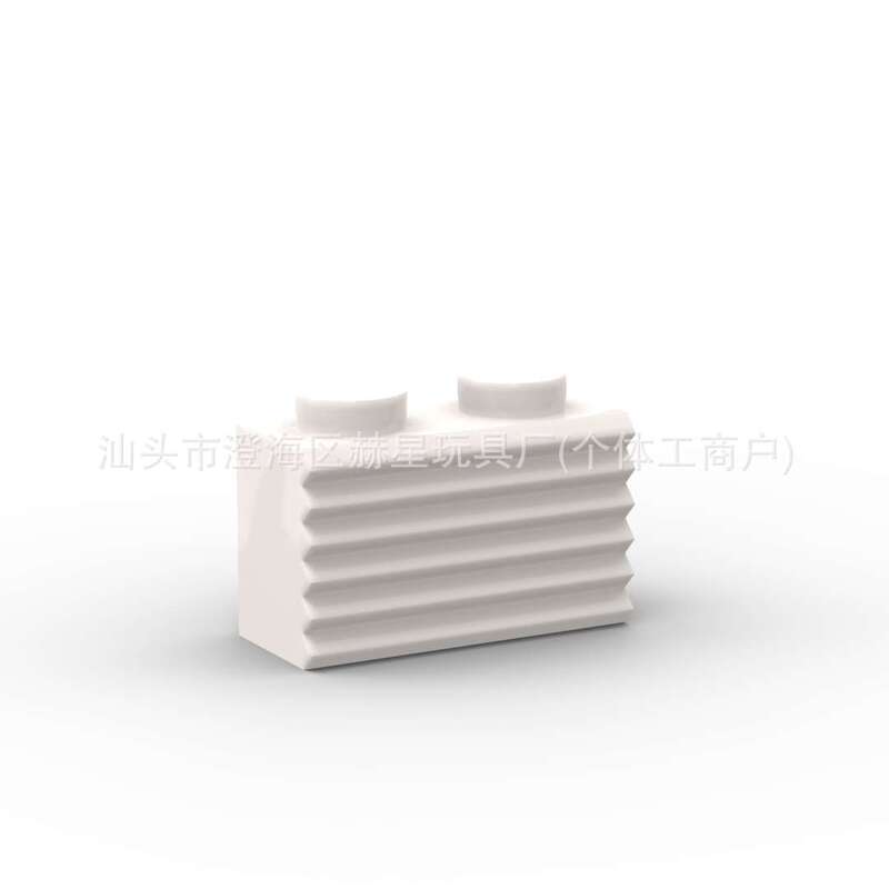 クロスボーダー MOC 互換性 2877 組み立て部品 1 × 2 スロット付きレンガ小粒子ビルディングブロックアクセサリー DIY おもちゃ|undefined