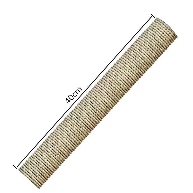 노란색 40cm 사이잘 기둥