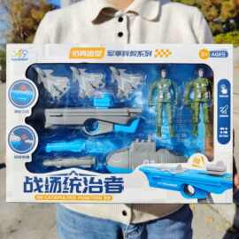 战场统治者仿真弹射飞机回力导弹模型军事科教男孩儿童玩具批发
