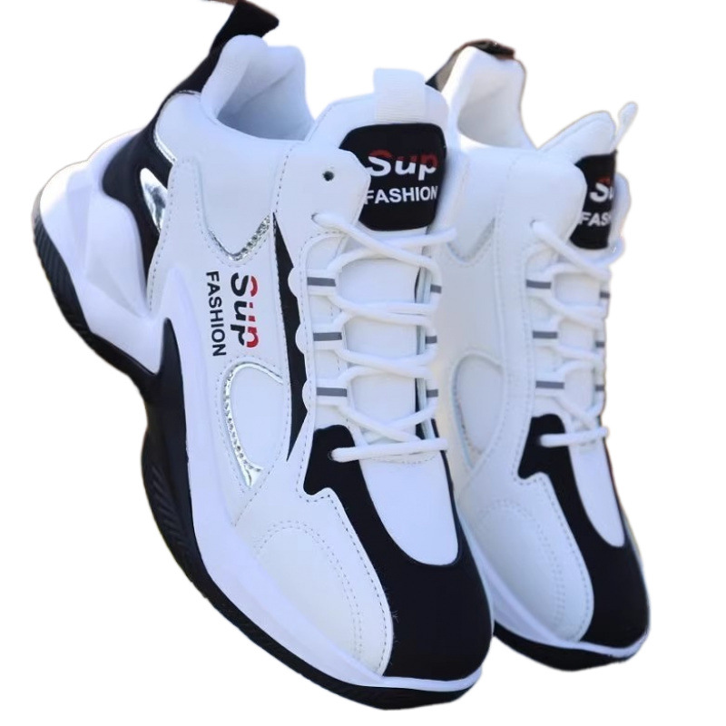 Otoño e invierno nuevos zapatos deportivos para hombres zapatos casuales de moda de cuero impermeable zapatos para correr ligeros de suela suave antideslizante zapatos de moda para hombres