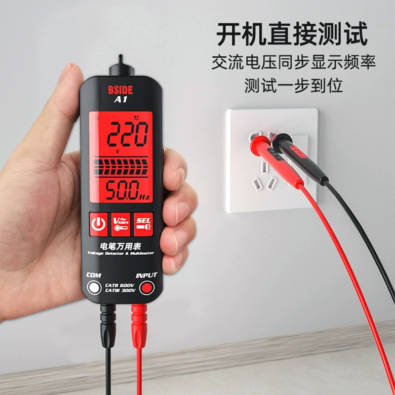 Электрический перьевой мультиметр A1, универсальный станок для электрика, полностью Интеллектуальный универсальный цифровой высокоточный