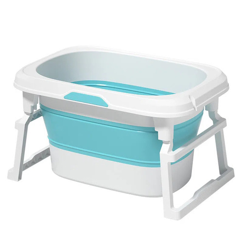 Children's bath bucket, baby bath bucket, child folding bath bucket, swimming bucket, household bathtub, large baby bathtub