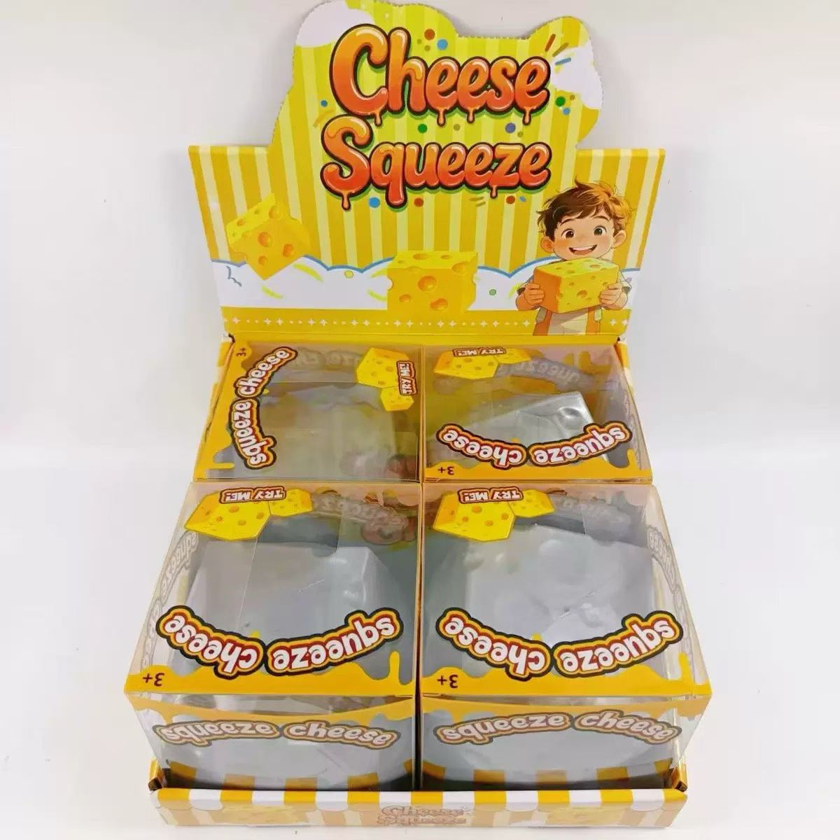Silver 11cm large cheese [4 pieces/terminal box]