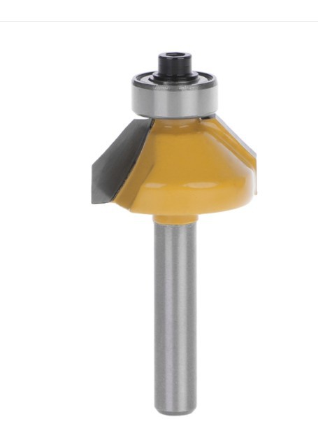 1/4柄斜角刀1/4*5/16 直径24MM  修边机铣刀