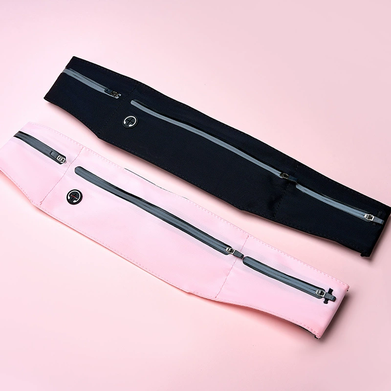 Спортивная поясная сумка, пояс для мобильного телефона, мужской и женский костюм, спортивное оборудование, водонепроницаемый невидимый ультратонкий небольшой пояс для фитнеса