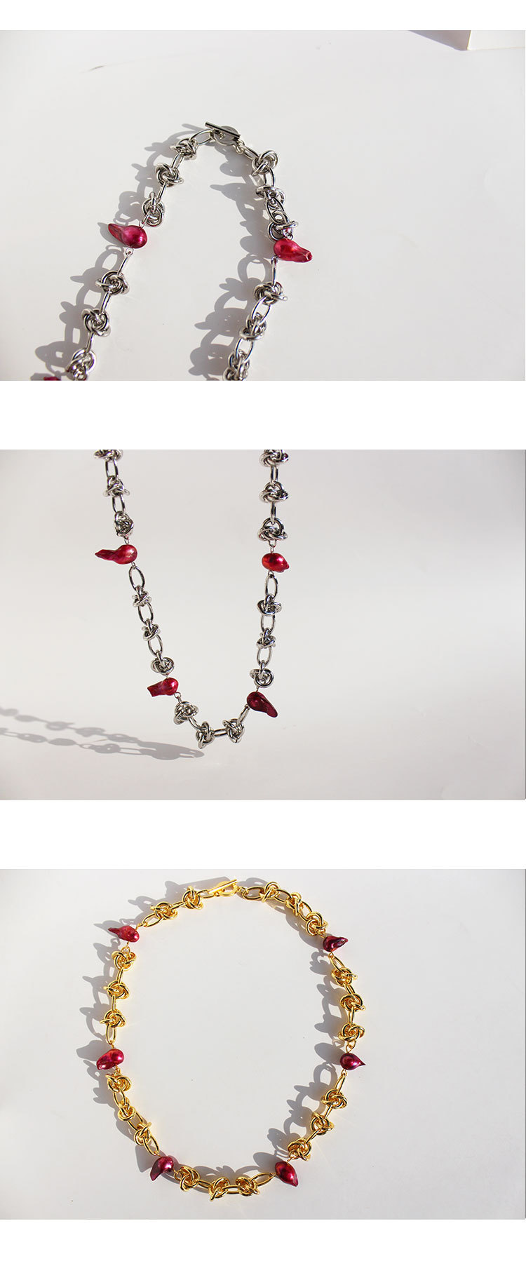 Retro Geometric Copper Plating Necklace 1 Piece