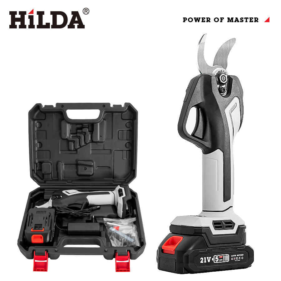 Tijeras eléctricas de batería de litio, portátiles recargables, podas domésticas, ramas, árboles frutales, tijeras de jardinería, tijeras de podar, cuchillos y ramas