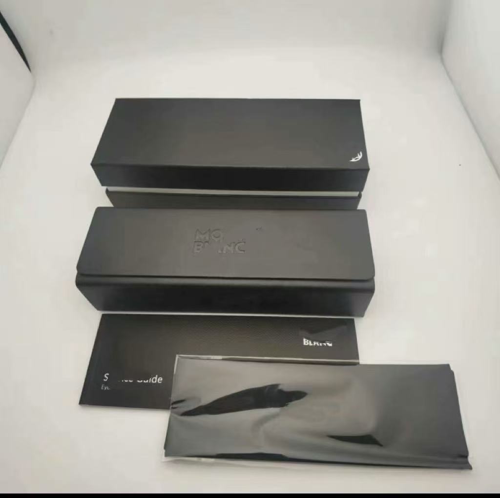 Inventario al por mayor nueva caja de gafas de alta calidad, caja de gafas de sol de alta gama, caja de gafas de sol, caja de paquete completa