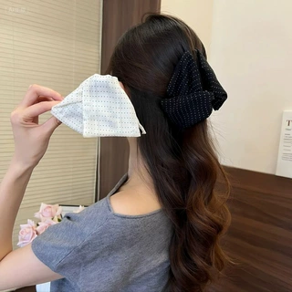 甜美气质贝壳三角抓夹女后脑勺发量多发夹2025新款高端鲨鱼夹头饰