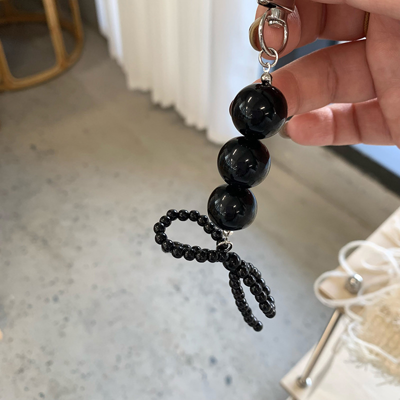 23g Weight Bag Pendant, Keychain Classification 1 Piece Quantity Holiday, Banquet, Travel Occasion Resin Material Bow Knot Pattern Plating Design Casual, Elegant, Lady Style 1 Piece Casual Elegant Lady Bow Knot Resin Plating Bag Pendant Keychain 11