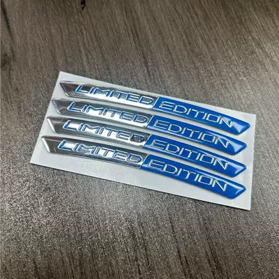 Car logo: Volvo Hyundai Lincoln Bmw - standard-limitededition-blue-silver