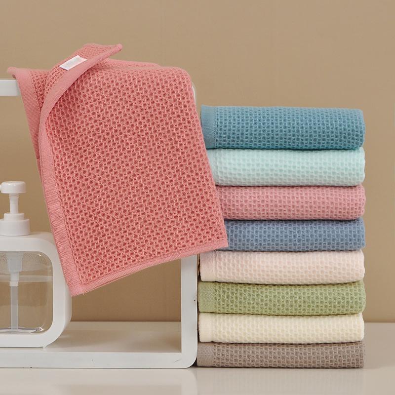 Honeycomb Waffle Towel, Breathable, Quick-Drying, Anti-Odor Towel, Simple Style Towel for Men and Women, Suitable for Home Use, Face Washing, and Hair Drying Honeycomb Waffle Towel, Breathable, Quick-Drying, Anti-Odor Towel, Simple Style Towel for Men and Women, Suitable for Home Use, Face Washing, and Hair Drying