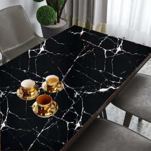 Cross-border black marble self-adhesive wallpaper bedroom dormitory wallpaper self-adhesive wallpaper manufacturers wholesale background wall