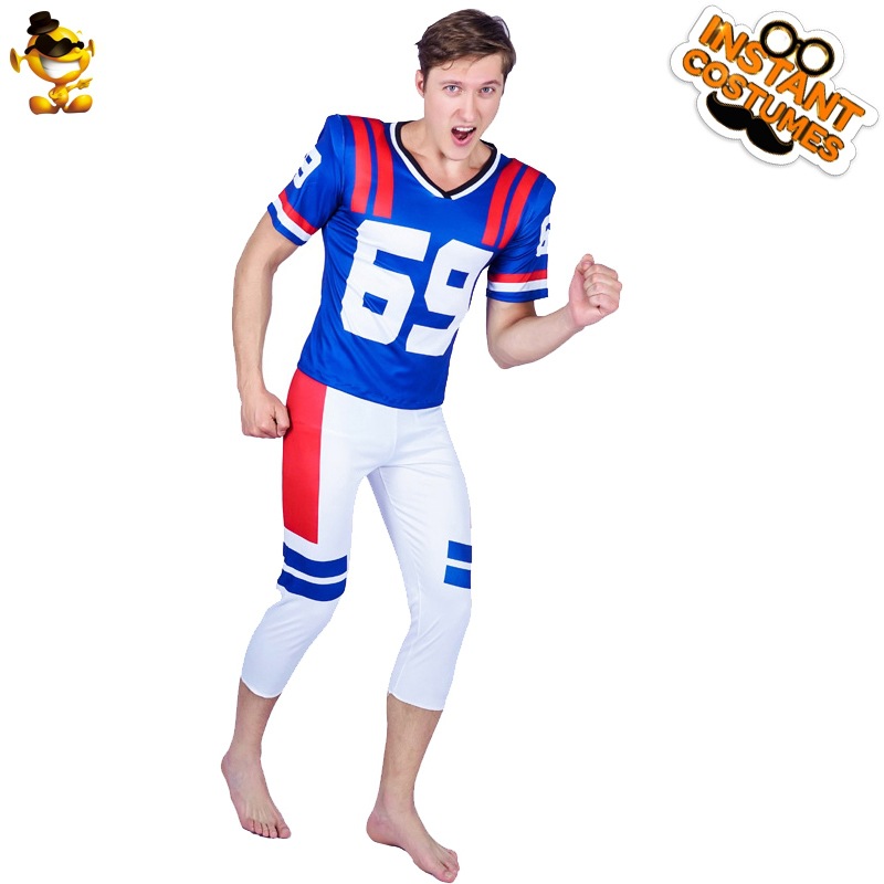 Los hombres grandes Jersey desgaste de negocios etapa desgaste rendimiento traje Halloween Masquerade Cosplay partido suerte