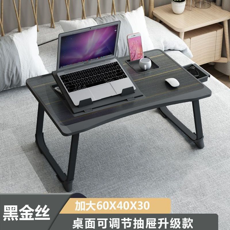Foldable Bookshelf Reading Table Student Computer Small Table Dormitory Bed Lazy Table Laptop Table