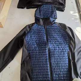 HK-386工厂清货原单库存极度干燥棉衣整单出口外贸Men's jacket