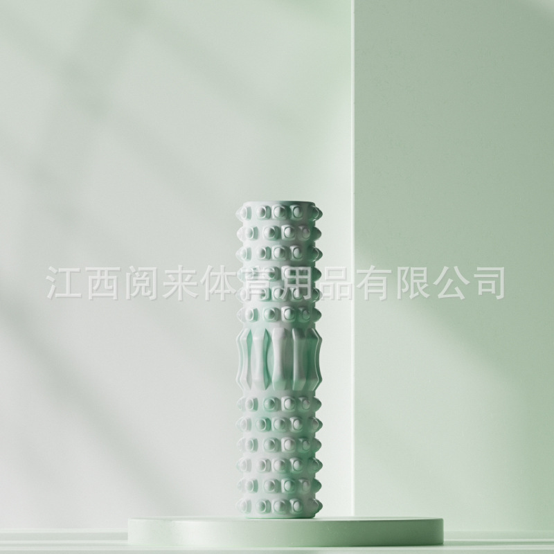 【新しい色系】泡軸初心者筋肉リラックス痩せ下腿神器プロヨガ柱フィットネス器材|undefined