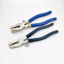 8寸玻璃钳 平口弧口玻璃钳  夹持工具  钳子 防锈