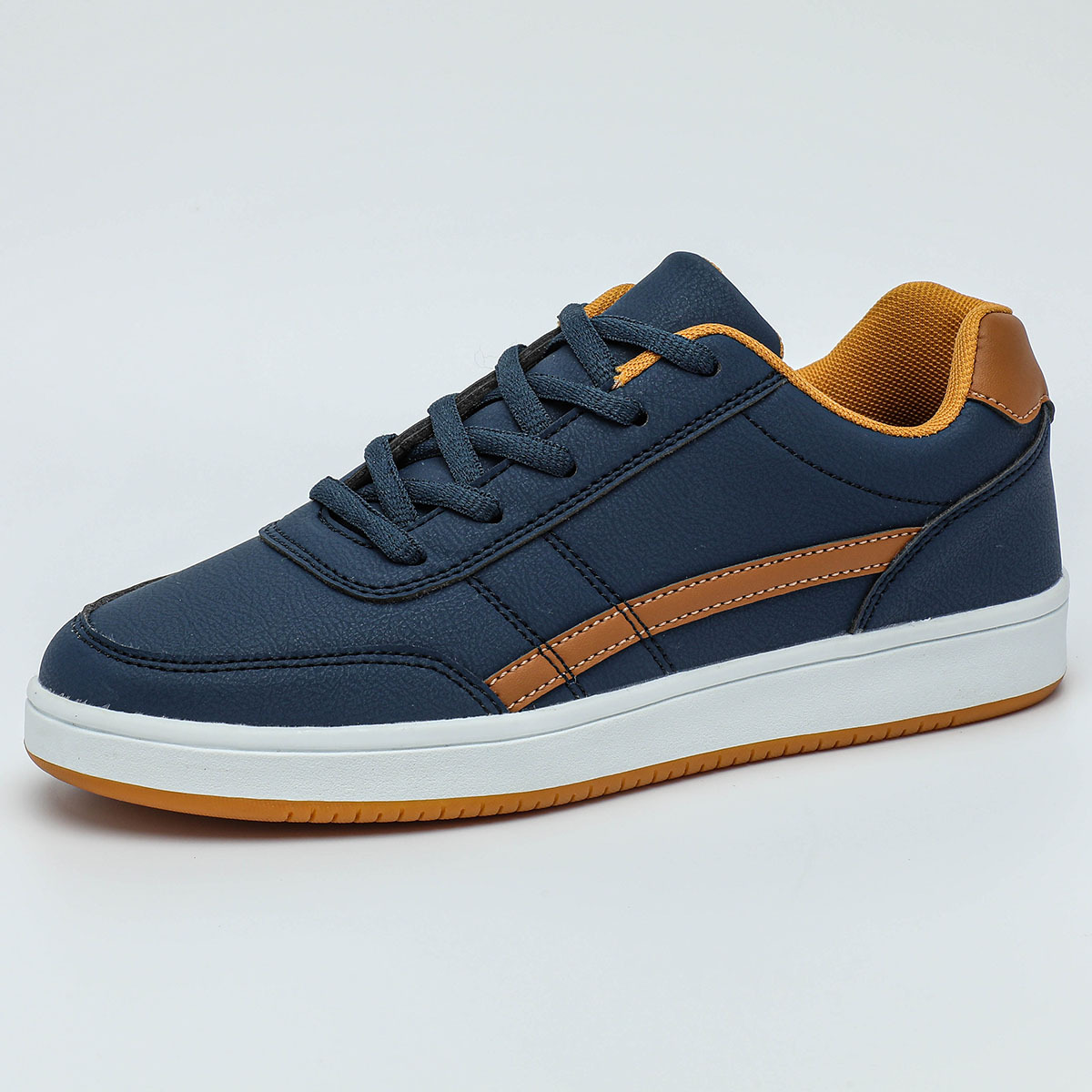 2025 nuevos zapatos de hombre, zapatos deportivos casuales de suela gruesa, venta caliente transfronteriza, zapatos planos al aire libre con cordones, zapatillas de deporte cómodas y transpirables
