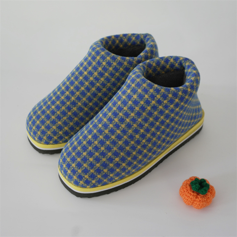 11 번 파란색과 노란색 격자 무늬