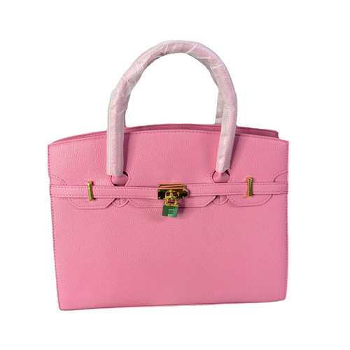 Handbag Kelly 2024 New Model Large Capacity Single Shoulder Crossbody Bag Silk Scarf Platinum Wedding Bag European and American Fashion Live Streaming