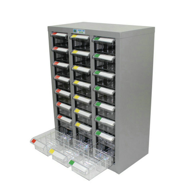 48抽塑料零件柜PS电子元件柜防静电塑胶零件柜铁皮抽屉式整理柜