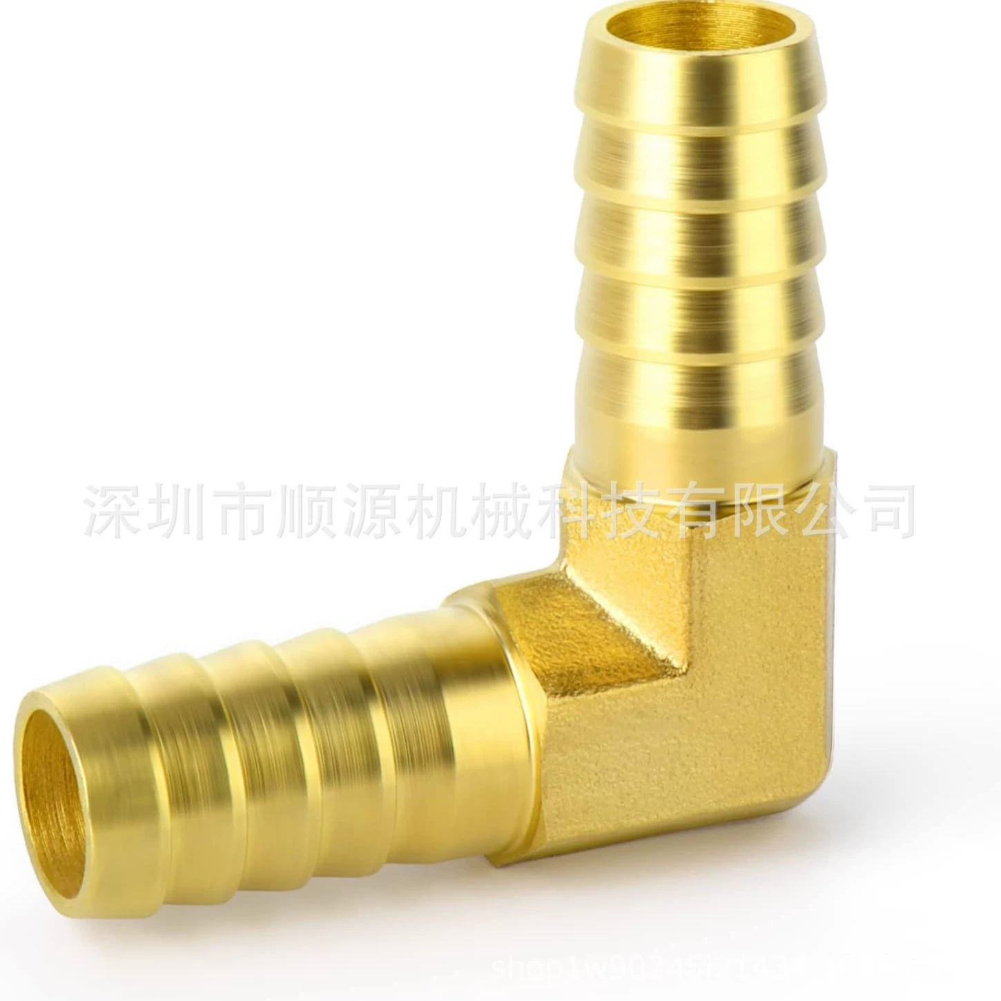 Двусторонний угловой коленчатый соединитель «пагода» 1/4 дюйма, двусторонний коленчатый соединитель «пагода» 7,5 мм, медный соединительный разъем американского стандарта