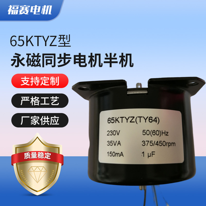 65KTYZ永磁同步电机半机