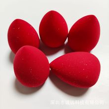 金粉美妆蛋海绵粉扑气垫斜切葫芦水滴 干湿两用不吃粉细腻亲肤