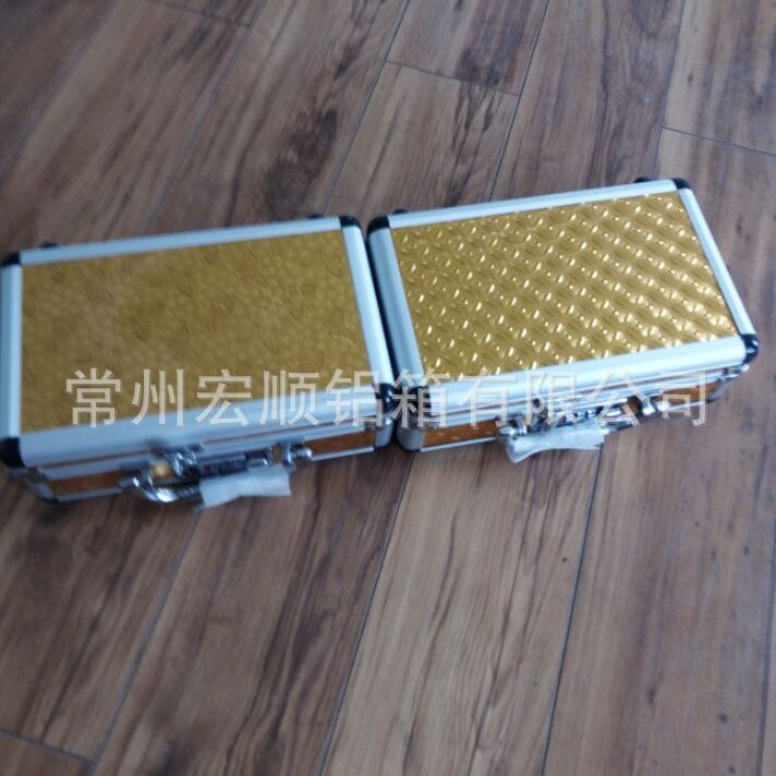 厂家供应铝制密码锁铝合金箱 多功能医用设备仪器箱 eva防震垫