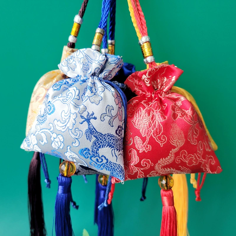 Дракон Лодка Фестиваль Саше Сумочка Сумка древний ветер кисточка пустая сумка Саше Автомобильная подвеска