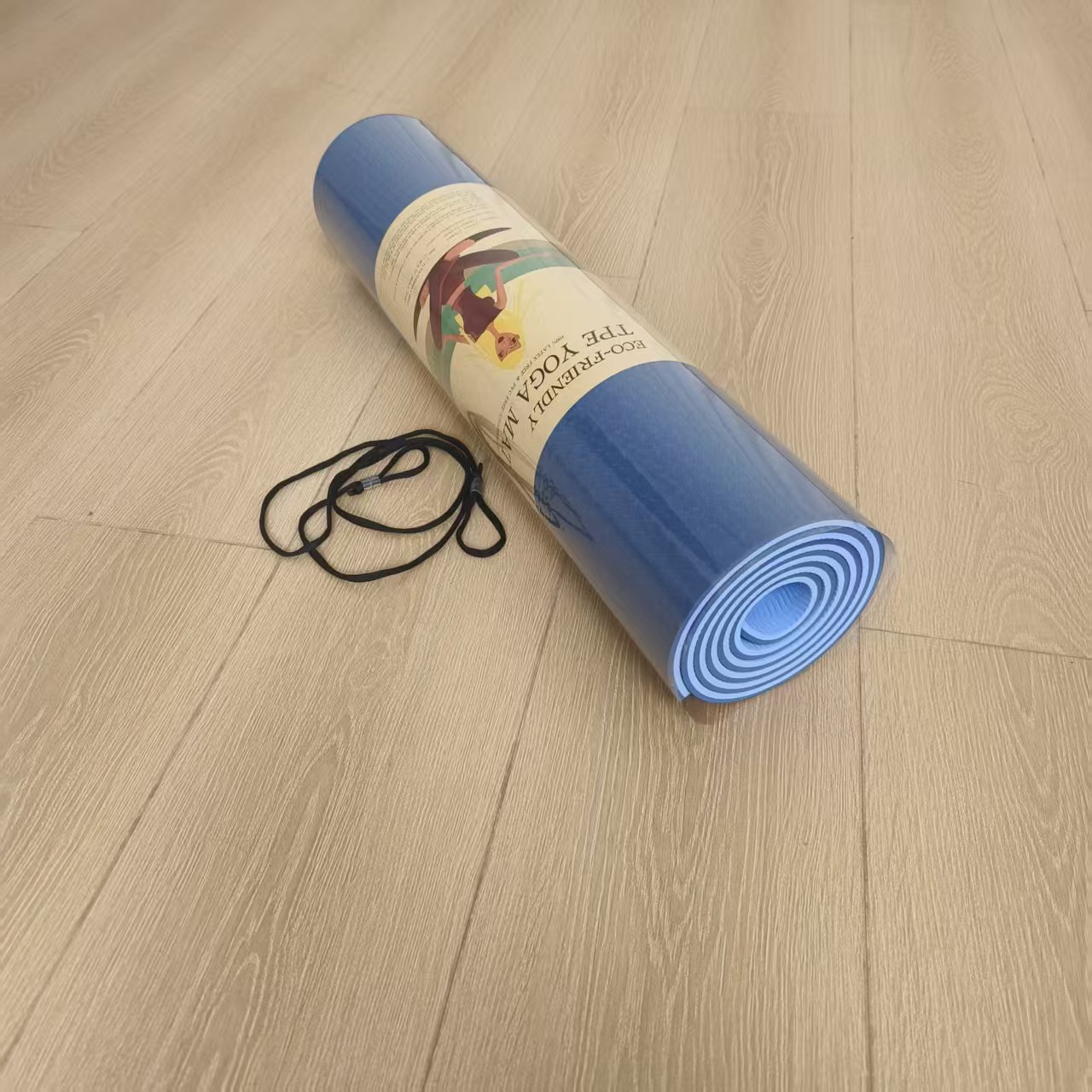 Tapete de Yoga y Salto de Cuerda 6mm de EVA para Fitness y Ejercicio