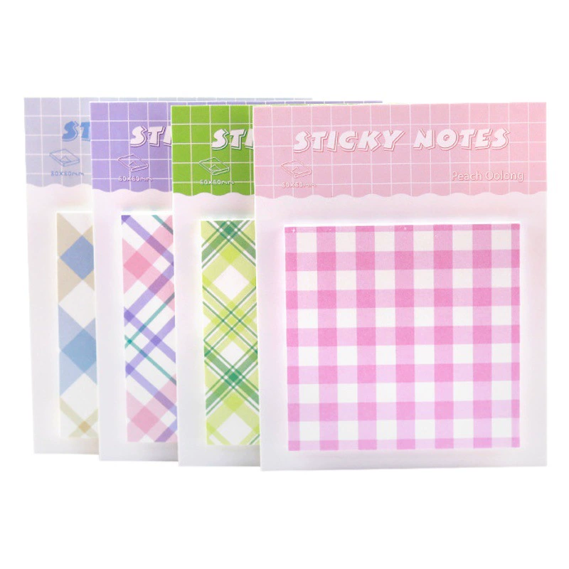 Простой стиль Post-It заметки студенческие призы офис портативный простой в использовании небольшие свежие заметки это в наличии можно заказать логотип
