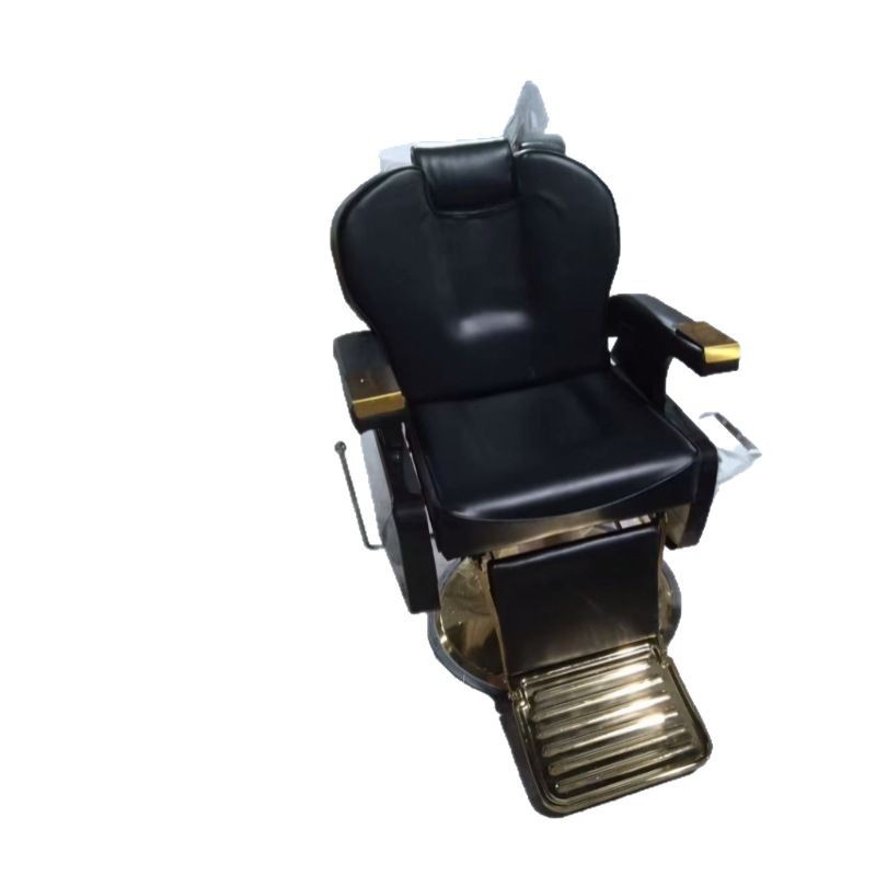 Sillas de barbería de fama en línea, salón de peluquería de alta gama, asiento de elevación, taburete de corte de pelo de estilo de peluquería