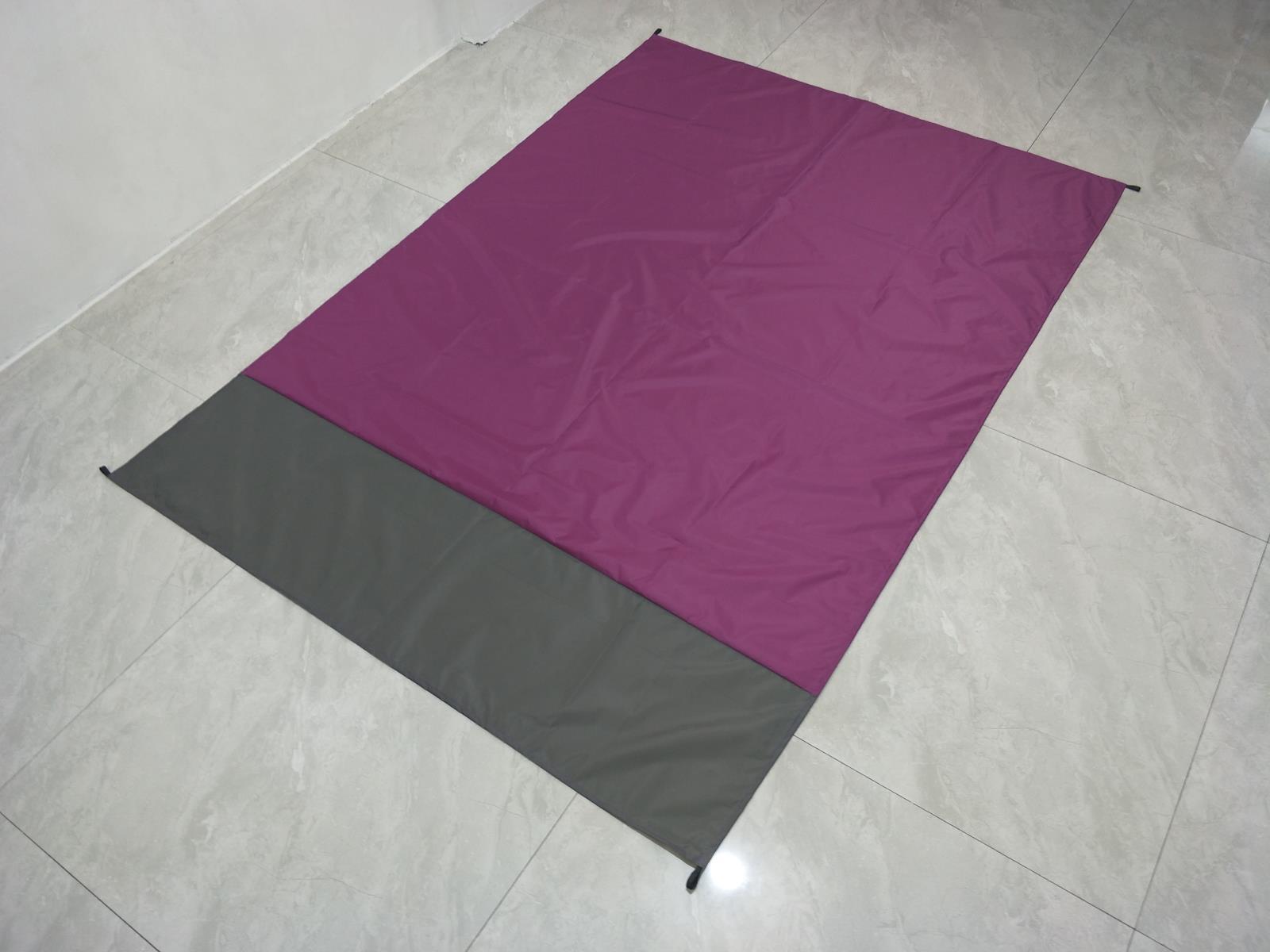 142*200cm 본체 퍼플+다크그레이