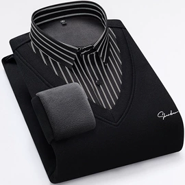 男式衬衫;女式衬衫;男毛衫假两件