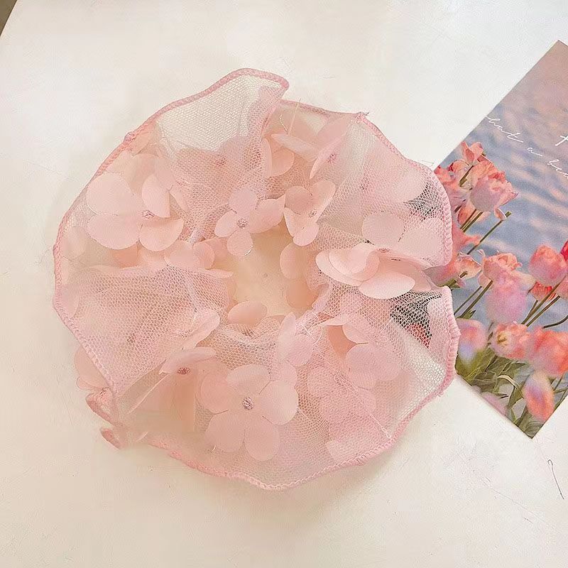 超仙猪大肠发圈森系碎花大肠圈高颜值扎头发皮筋丸子头肥肠圈发饰|undefined