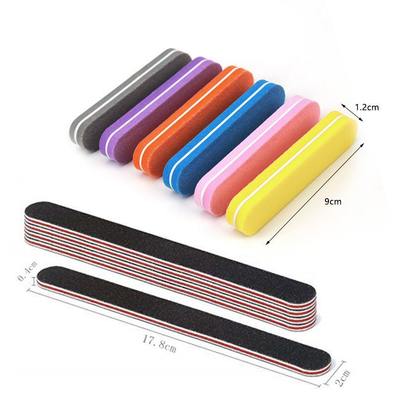 6 블랙 스트레이트 문지름 + 6 미니 스폰지 문지름