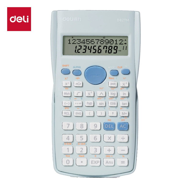 Научно-калькулятор Deli D82MS/D82TM для студентов, функциональный компьютер для экзаменов, D991CN