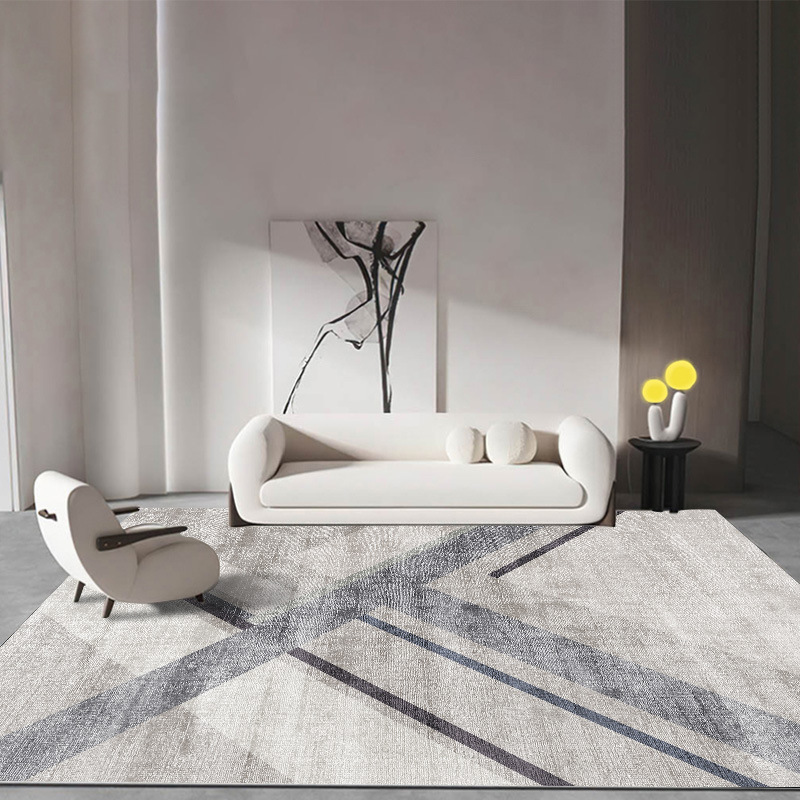 Alfombra de sala de estar 2023 nueva mesa de centro manta sofá desechable dormitorio cama de lujo ligero de alta gama hogar tapete Tianjin