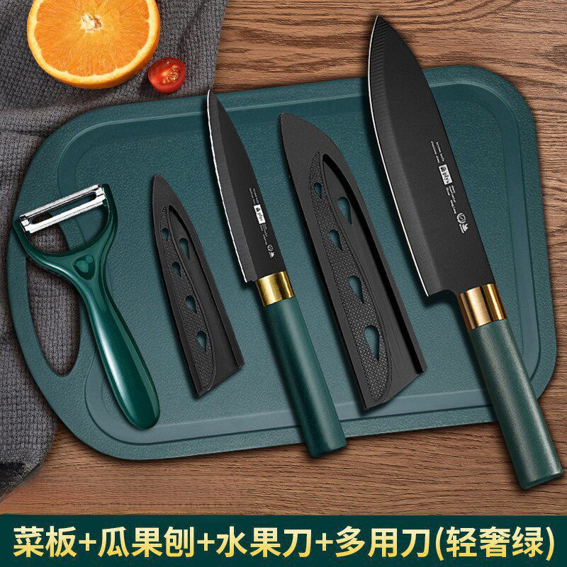 Cuchillo de frutas conjunto doméstico grupo de compras comerciales cuchillo de corte de frutas dormitorio pequeño cuchillo de peeling moldeo por inyección de frutas