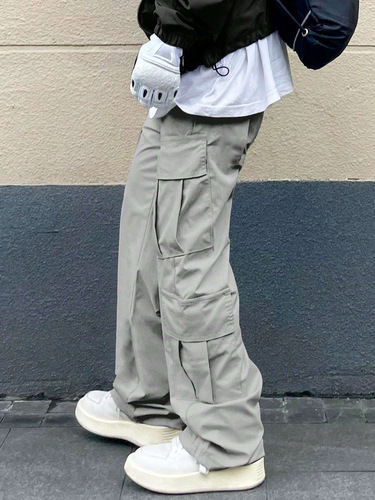American-style men's pants: Retro workwear trousers, high-street trendy brand loose-fitting casual pants, and couples' sporty cargo pants