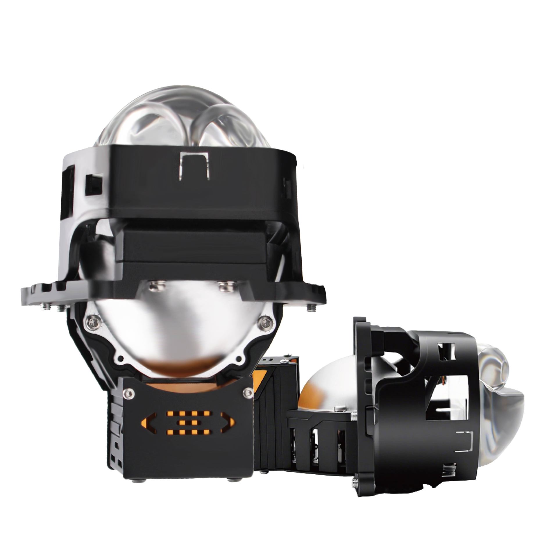 Ventas calientes G5 alta potencia 65W doble lente de luz doble taza de luz del automóvil led faro de conversión de luz superbrillante