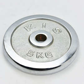 哑铃片电镀包邮2.5kg3KG5kg7.5公斤10kg杠铃片通用KIS健身片