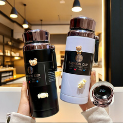 特別価格の高級保温カップ男性女性のお茶は大容量のステンレスオフィスの高級ビジネスカップを隔てて卸売りします。