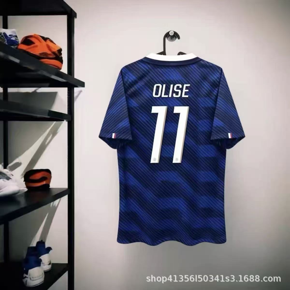 Nike x France 2026 Home Michael Olise #11 Jersey Game Royal