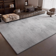 地毯客厅2025新款轻奢高级感灰色防水防污卧室床边毯极简沙发地垫