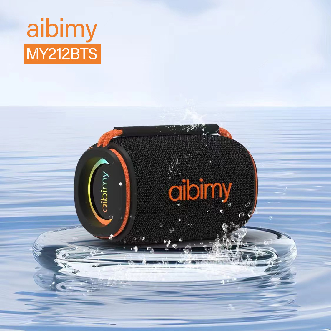 ABIMI inalámbrico a prueba de agua Bluetooth TWS serie 212 BT subwoofer colorido audio portátil
